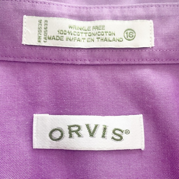 Orvis Wrinkle Free Cotton Button Up Sleeveless Top - Picture 5 of 9